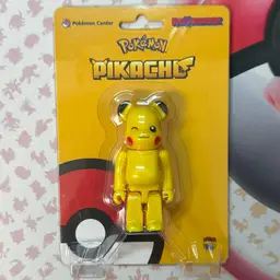 Pikachu Bearbrick Pokemon Center Figure Sealed