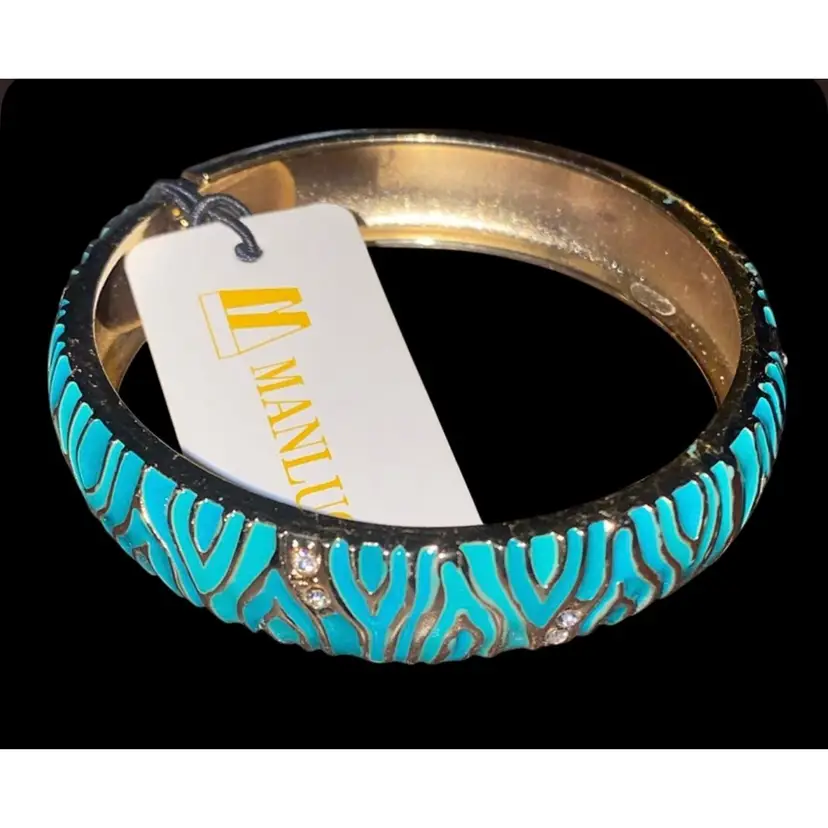 #01- New Old Stock Clamper Bangle Bracelet As Pictured