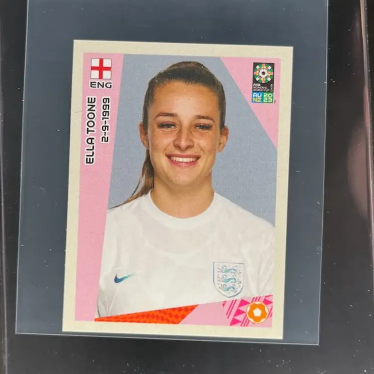 Ella Toone 2023 Panini Women’s World Cup Sticker England Soccer Card