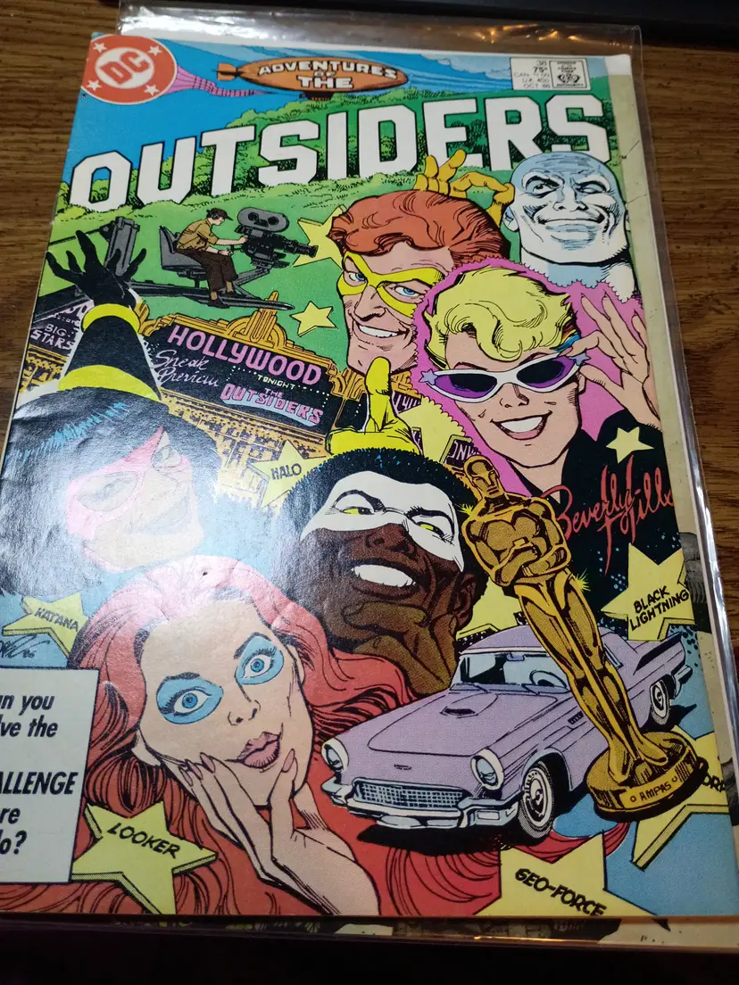 Adventures of the Outsiders Comic