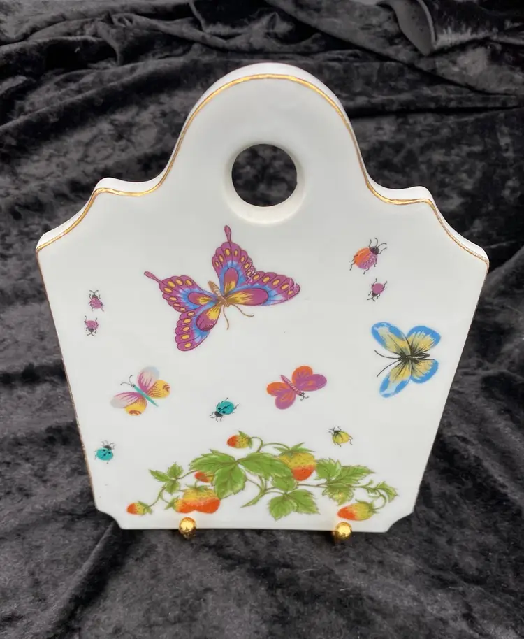 Royal Crown (Japan), 'Spring Time' Pattern, Cheese and Cracker Tray, 8", #7318