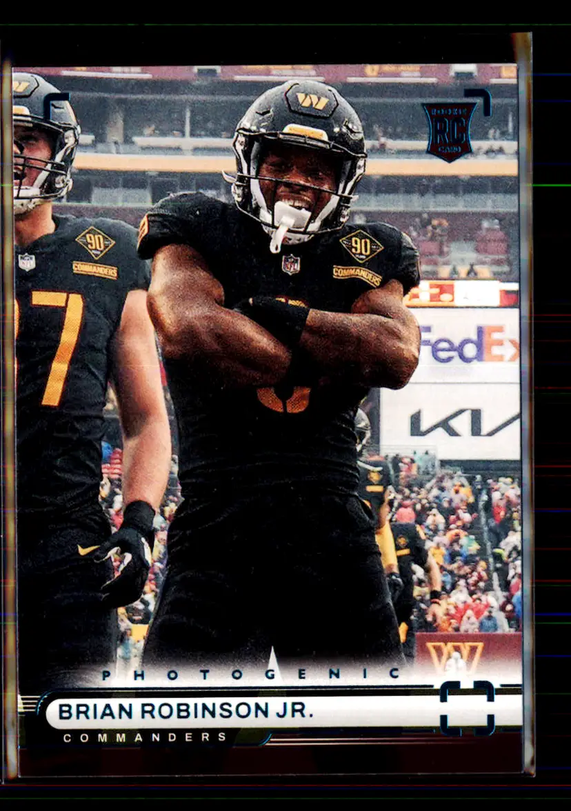 Brian Robinson Jr. 2022 Panini Chronicles Photogenic Teal #PH-32 - (113) - Washington Commanders