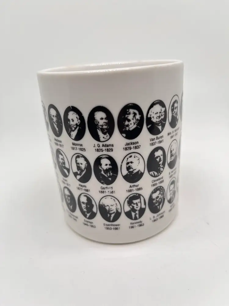 Vintage US Presidents Coffee Mug 1993