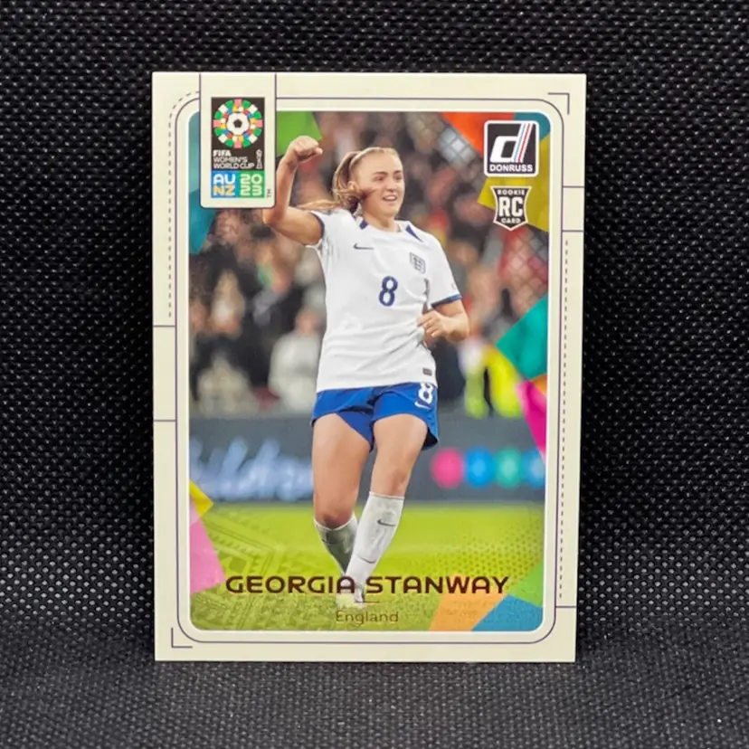 Georgia Stanway 2023 Donruss Women’s World Cup SP #210 England Soccer Card