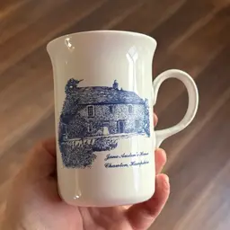 Vintage Countryside Art England Ceramic Jane Austen’s House Mug