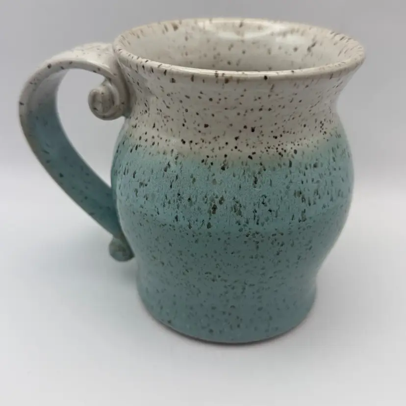 Handmade Stoneware Glazed Pottery Coffee Mug