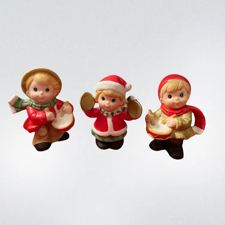 #01 VTG Christmas Figurines by HOMCO