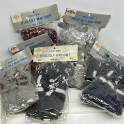 8 Packs Of NOS Vintage Pom Pom Head Covers