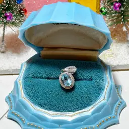 Sterling Silver Blue Topaz Pendant