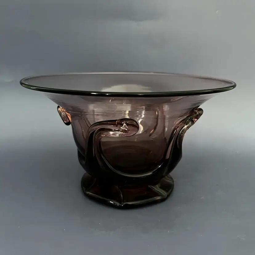 VINTAGE 1973 DOUG MERRITT OF VANDERMARK MERRITT GLASS STUDIO VASE