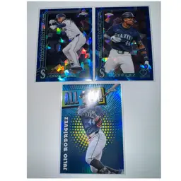 Seattle Mariners 3 Card Lot