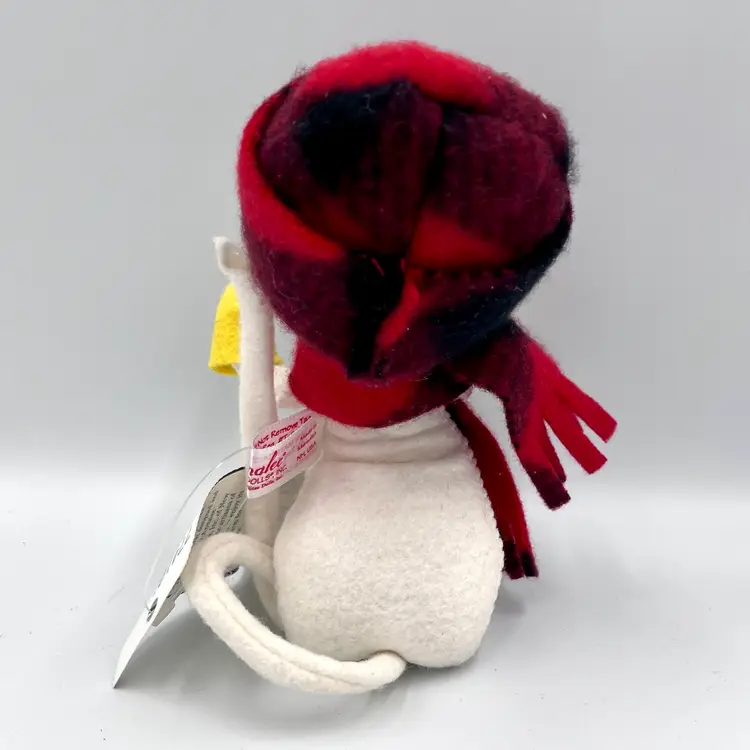 Annalee Doll 7" Frosty Pals Mouse Yellow Gloves Hat Scarf New With Tag