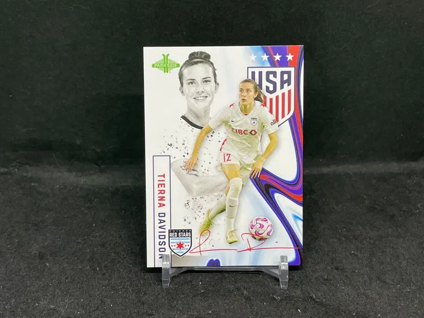Tierna Davidson Team USA USWNT Soccer Card! 2023 Parkside Limited Set