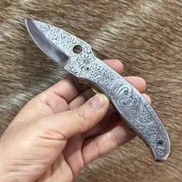 Custom Made Hand Engraved Knife