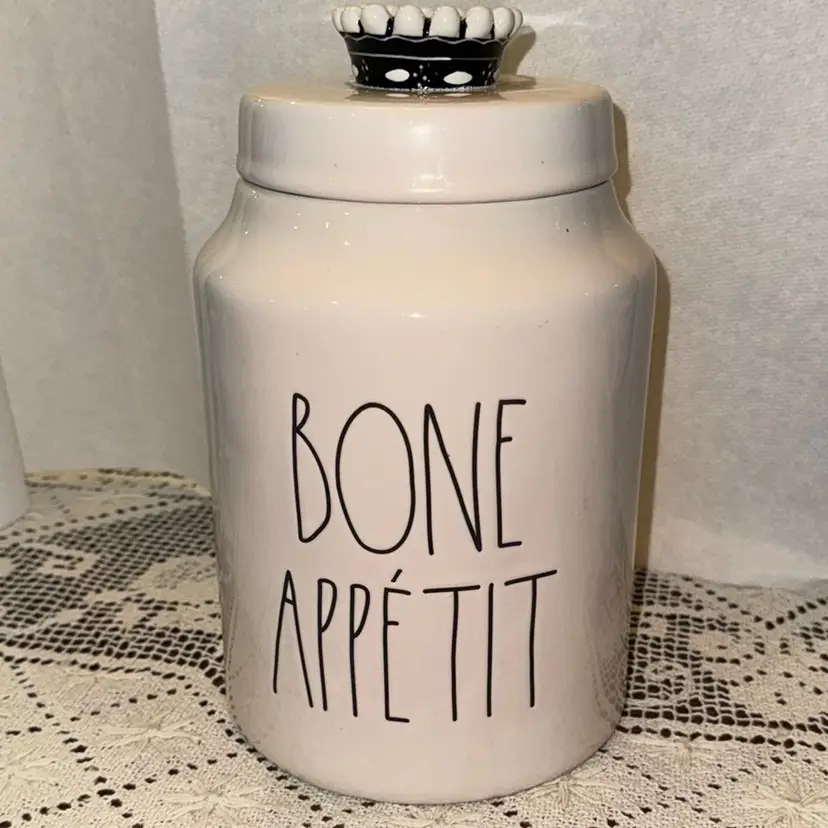 Rae Dunn Bone Appetit Canister