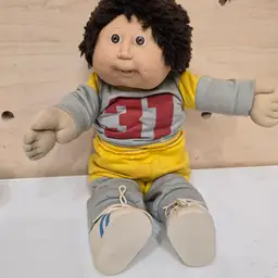 Vintage Cabbage Patch Kid Doll with outfit and shoes. Overall in nice pre-owned condition. Shoes a bit dirty. Smoke free dog friendly home.