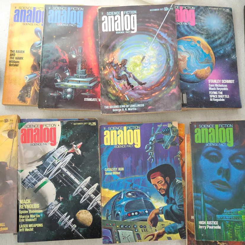 1970's Analog Science Fiction Magazine