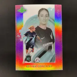 Esther Gonzalez 2024 Parkside Pacific NWSL Pink /25 Soccer Card