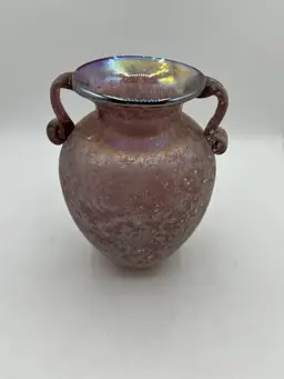 Scavo Purple Glass Vases