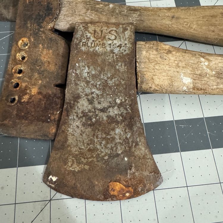 Vintage Age Hatchets Lot Of 3 - B