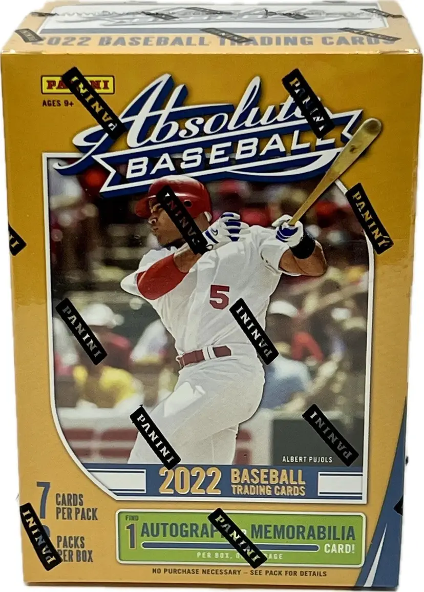 2022 Panini Absolute Baseball Blaster Box