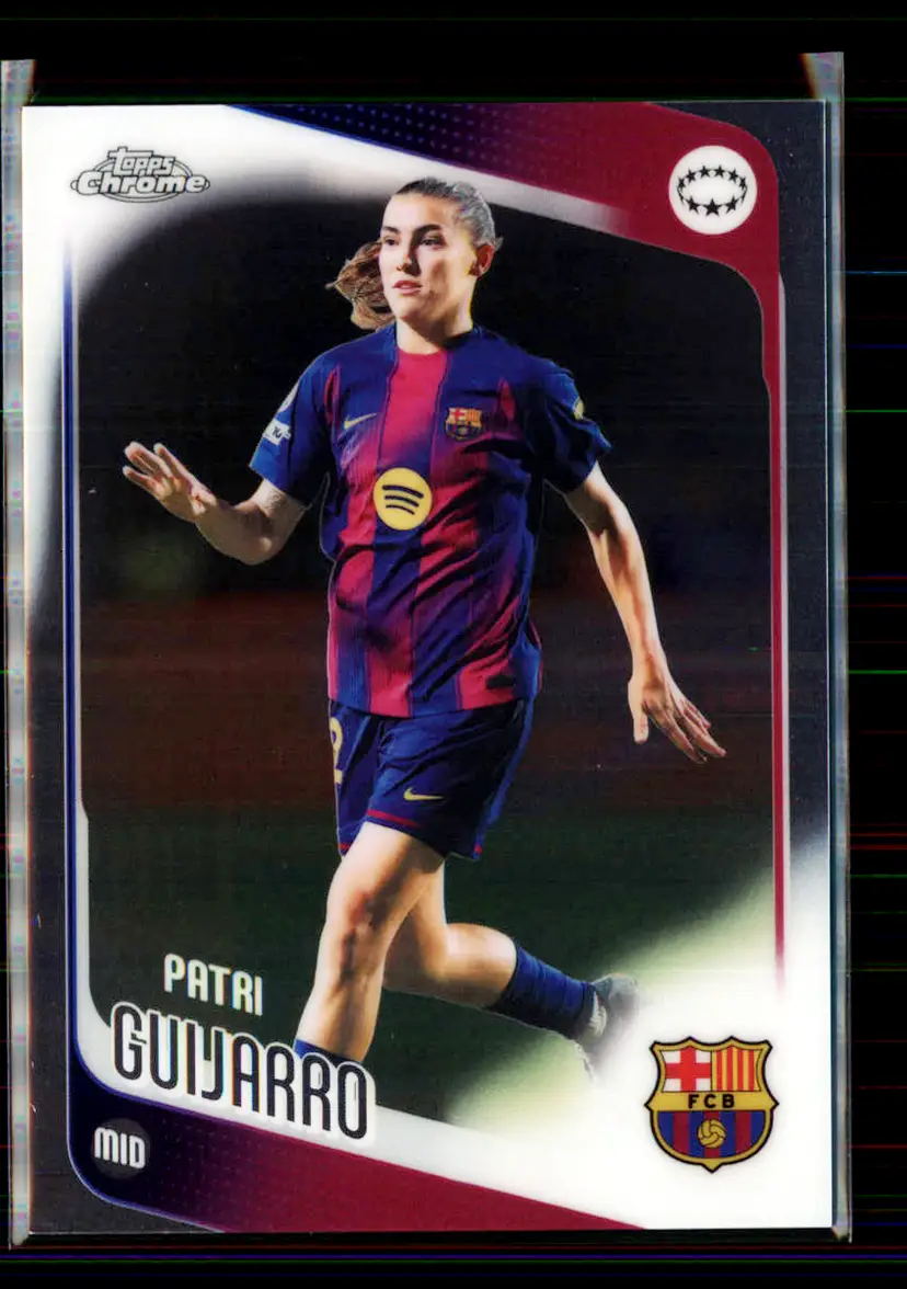 Patri Guijarro 2025-26 Topps Chrome UEFA Women's Champions League #26 - (145) - FC Barcelona