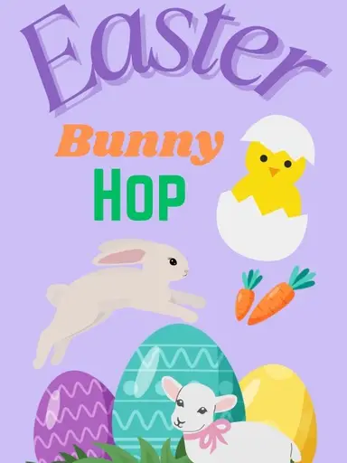Easter Bunny Hop with Kiwi Bird Crafts