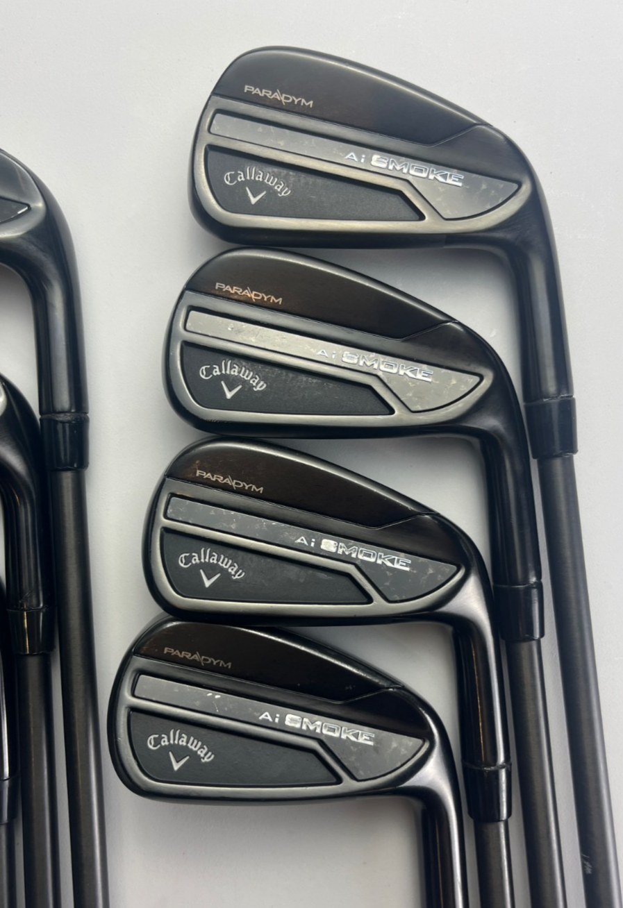 Stacked Golf · Callaway Paradym Ai Smoke Black 5-PW, AW