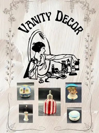 Perfume Bottles, Powder Boxes, Trinket Boxes, Mirrors, Brushes, Jewelry Accessories 