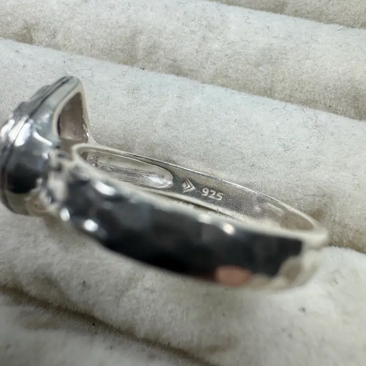 Silpada Sterling Ring Size 10.5 Spinel