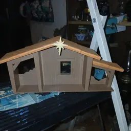 Vintage Nativity Playset piece