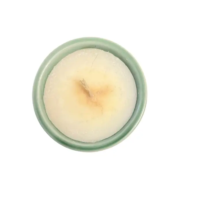 Vintage Ceramic Candle Jar