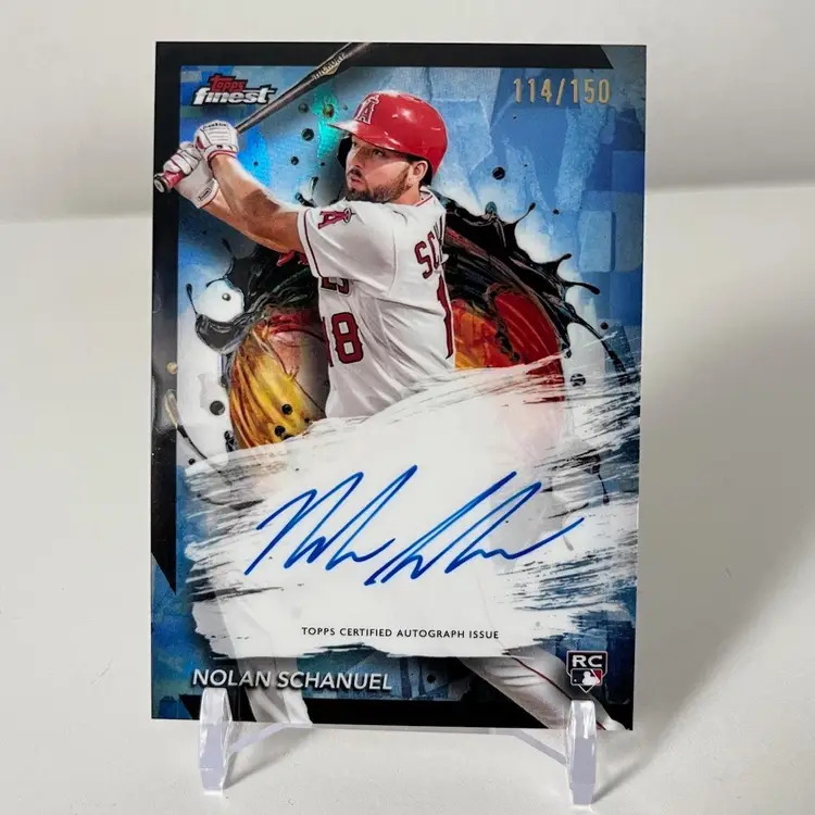 Nolan Schanuel Los Angeles Angels Rookie Auto /150