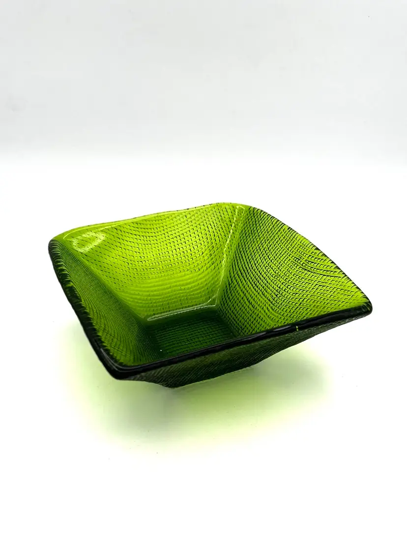 Square Textured Vintage Bowl