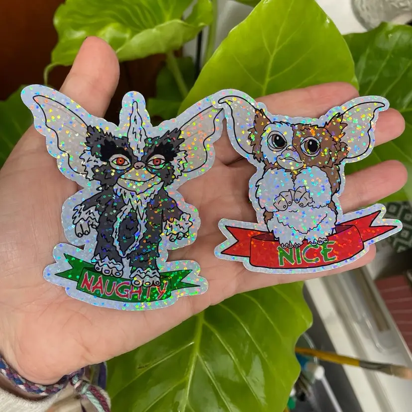 Gremlins Naughty And Nice Sticker Set