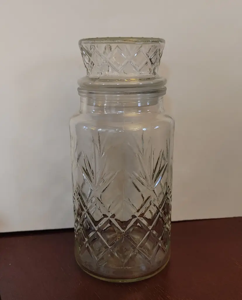 Mr. Peanut Glass Jar by Anchor Hocking. 1983. No condition issues.