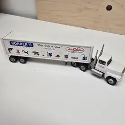 Vintage Winross Rohrer's Hardware Metal TRUCK 1990 Lancaster PA True Value