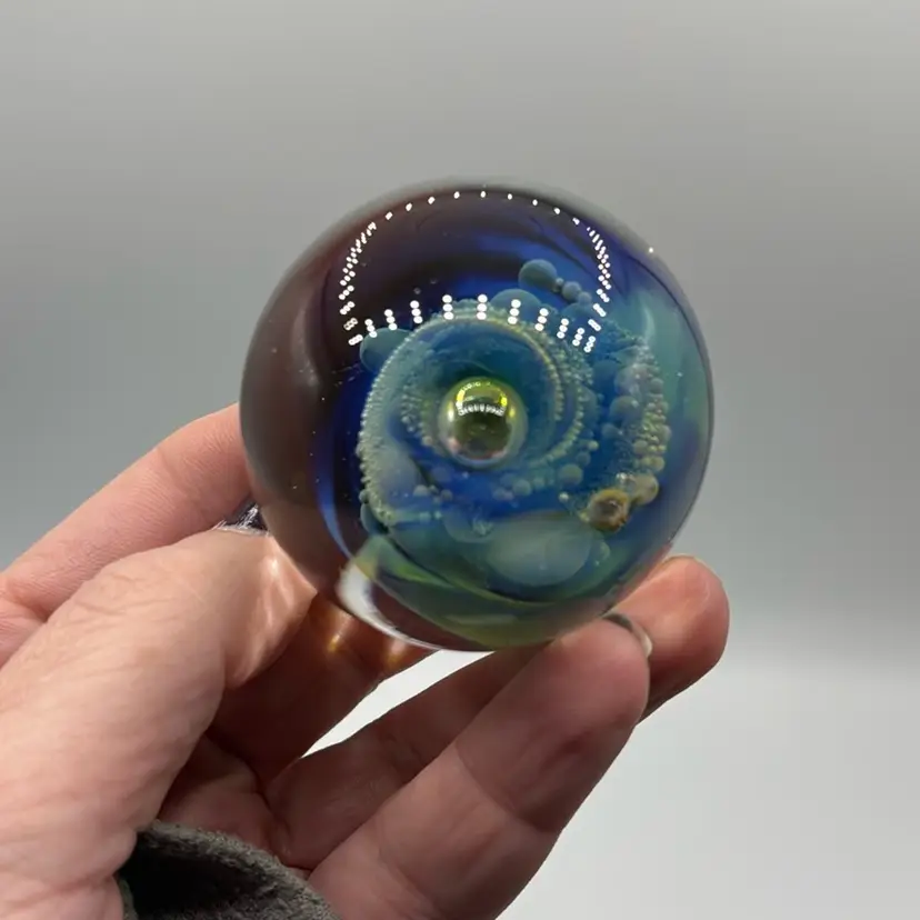 Seegers & Fein Mini Underwater Ecosystem Paperweight 2002