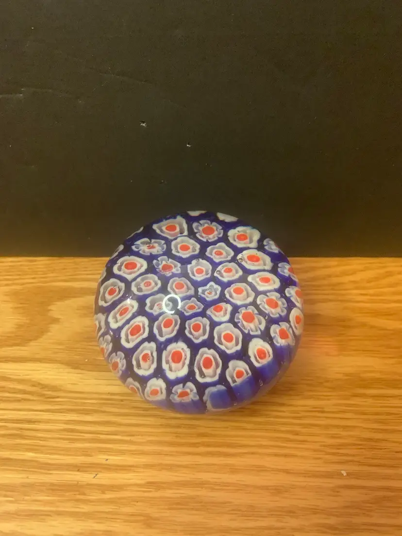 Millefiori Paperweight Scratch