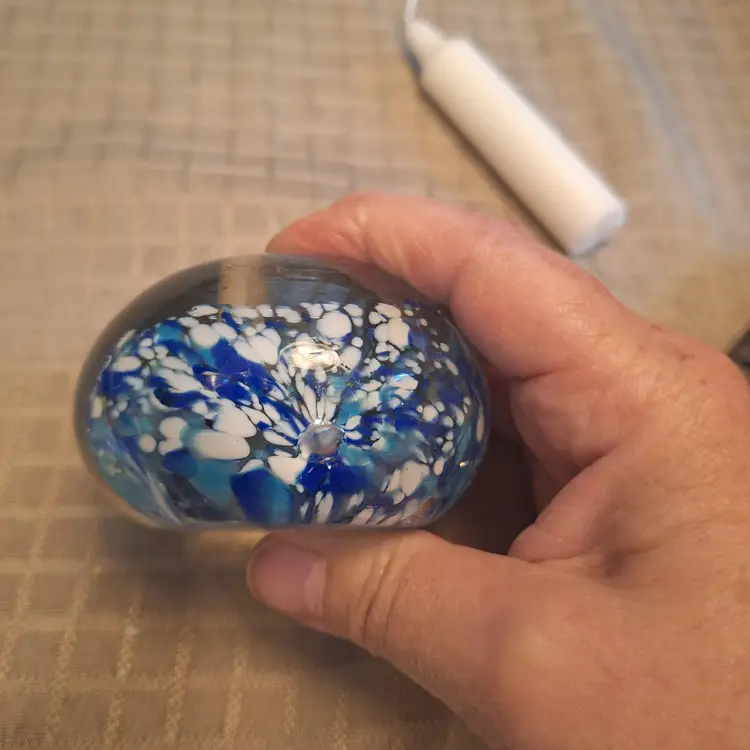 Paperweight Candle Holder