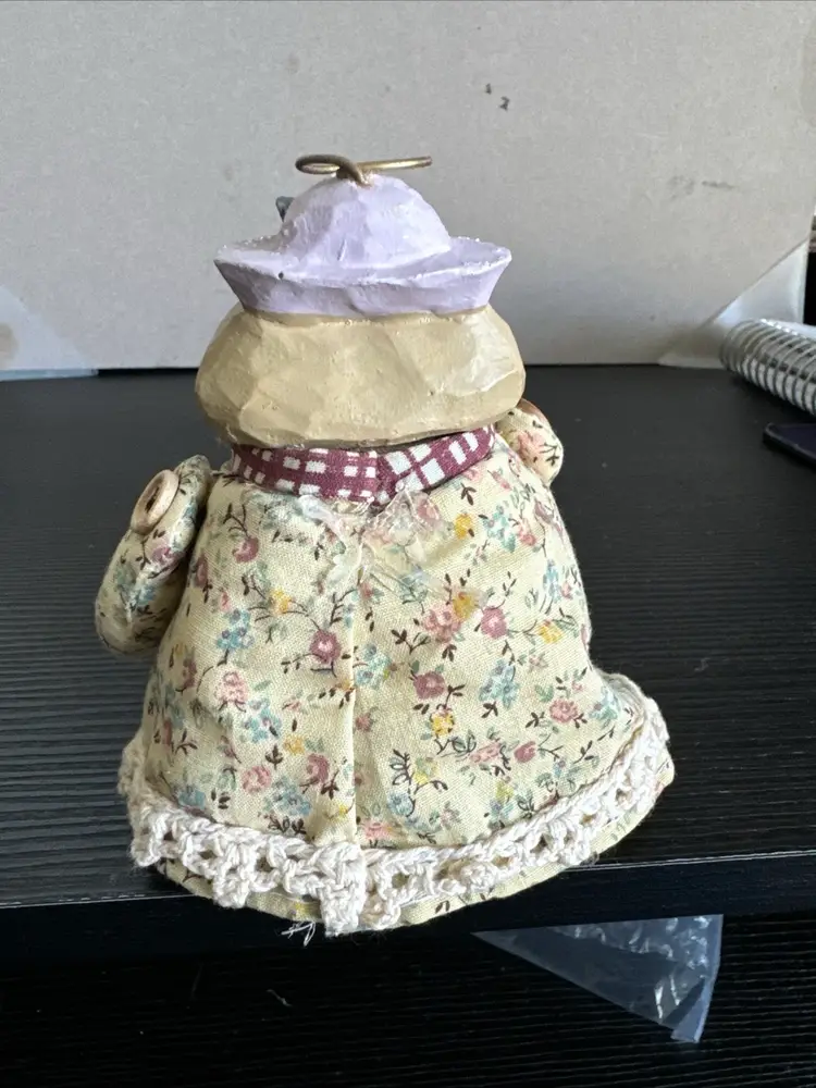 Vintage Handmade Doll Shelf Sitter