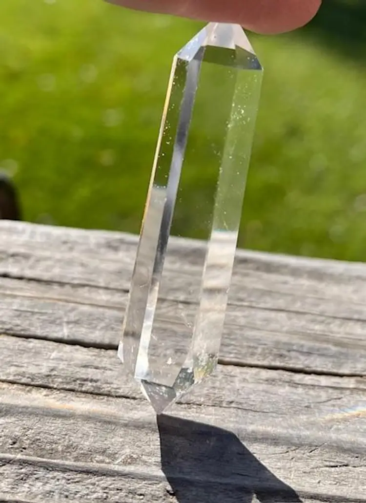 Clear Crystal Quartz Double Point