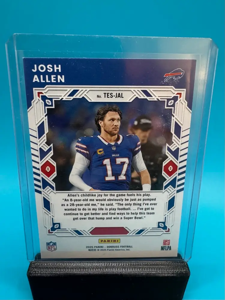 Josh Allen Donruss Elite Series Buffalo Bills