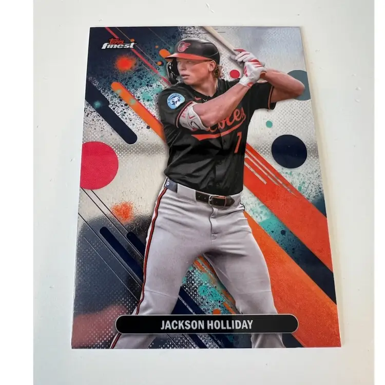 Jackson Holliday Topps Finest Baltimore Orioles