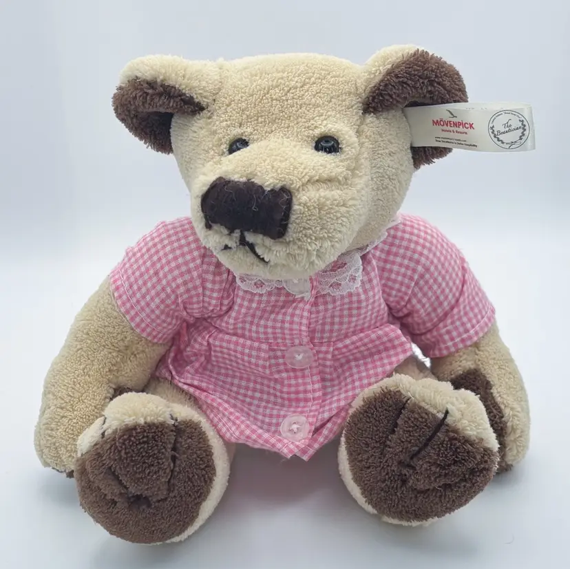 Limited Edition Hotel Bear Ursula The Beautician Plush Stuffed Animal Handmade