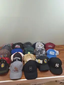 Lot Of 18 Baseball/Trucker Hats