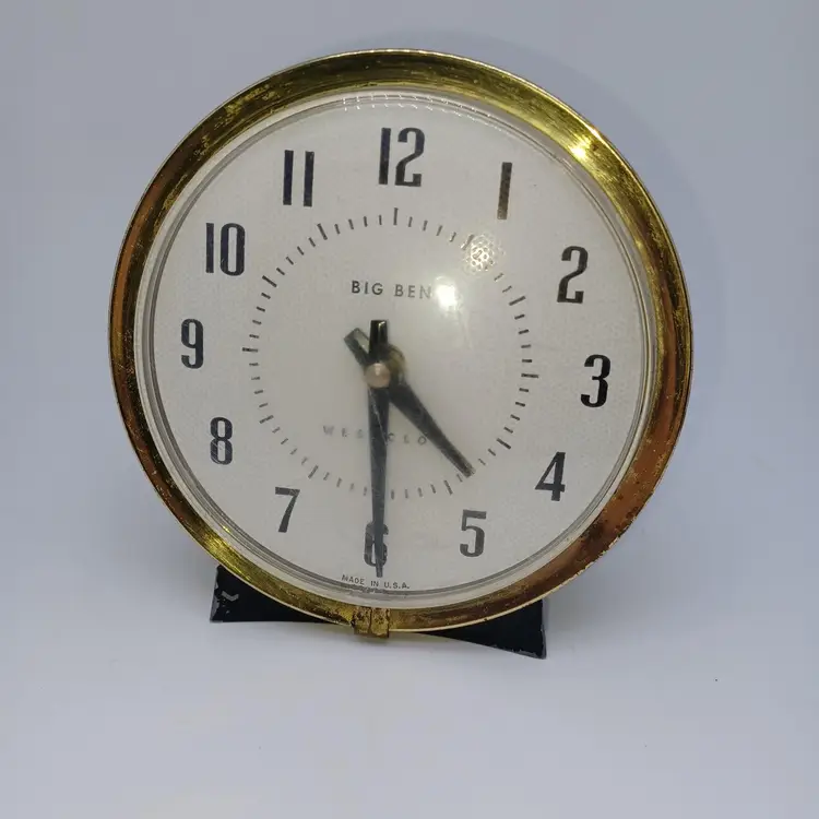 Vintage Westclox Big Ben Alarm Clock for Parts or Repair
