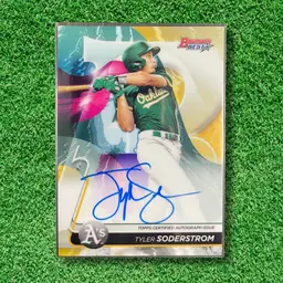 Tyler Soderstrom (Oakland Athletics) 2020 Bowman’s Best Auto