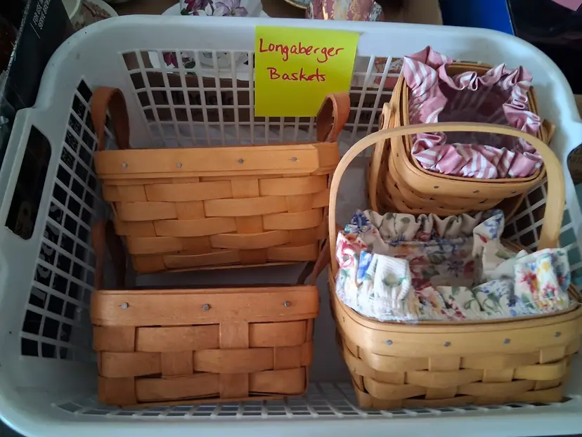 Vintage Longaberger Basket Boxed Lot!