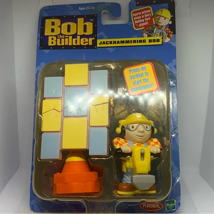 Bob the Builder-Jackhammering Bob
Playskool-Hasbro
New In Package 